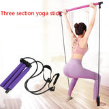 -section Pilates fitness stick