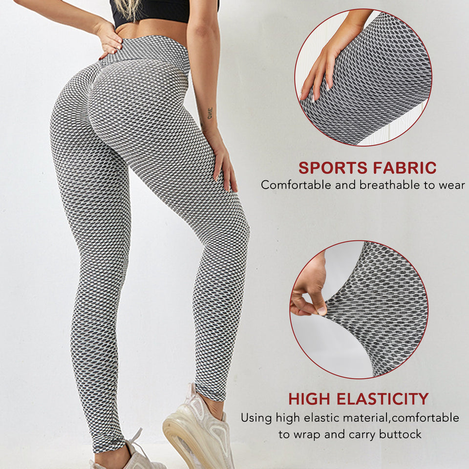 TIK Tok Leggings Women Butt Lifting Workout Tights Plus Size Sports Hi