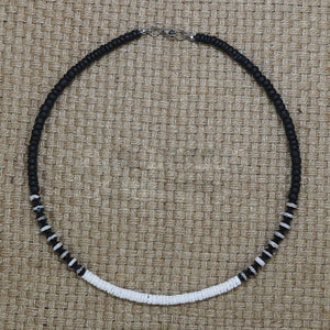 Men Tribe Ethnic Coconut Shell Necklace Men